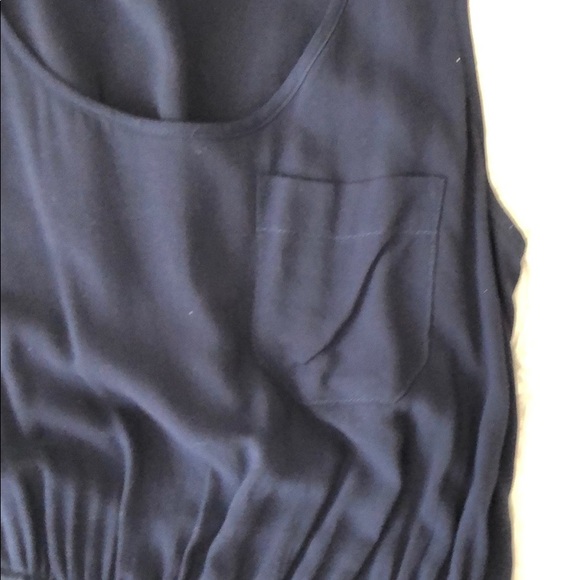 Navy and gold dress - Picture 3 of 6